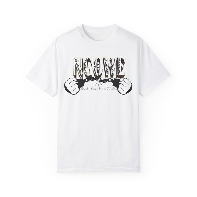 NGOWE Break Free From Chains Unisex Garment-Dyed T-shirt - NGOWE STORE