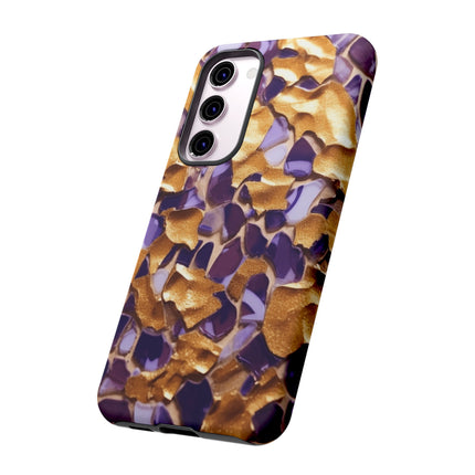 Gold and Purple Tough Cases