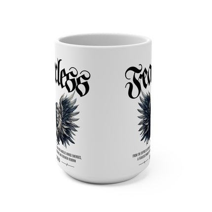 Fearless Lion Wings Mug 15oz - NGOWE STORE