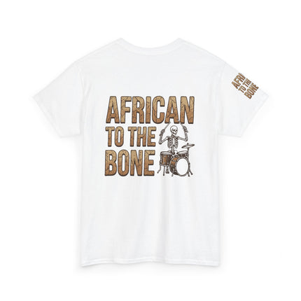 African to the Bone T-Shirt | AdeAde Original | Cultural Pride Unisex Tee | Soft Everyday Statement Shirt - NGOWE STORE