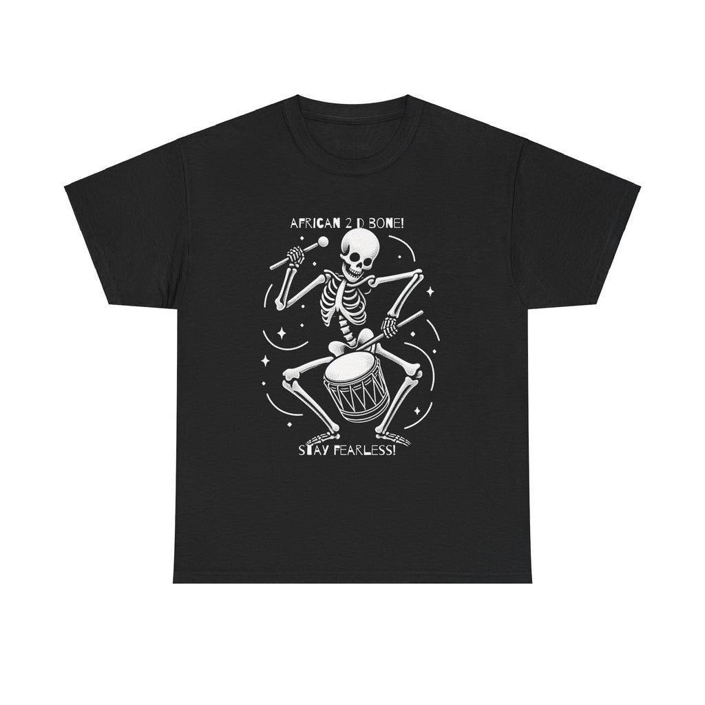 African 2 D Bone Unisex Heavy Cotton Tee - NGOWE STORE