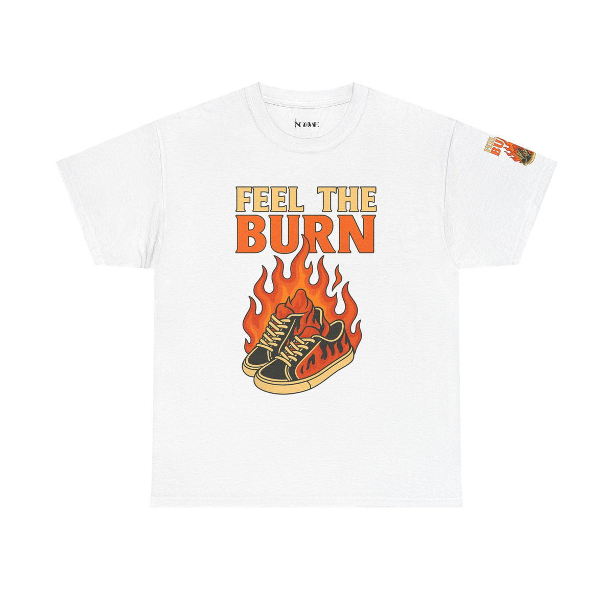 Bun Dem Summer Feel the Burn Graphic Tee Empire Edition, Casual Wear, Unisex Cotton Shirt, Fitness Gift, Streetwear Outfit, Retro Style Tee - NGOWE STORE
