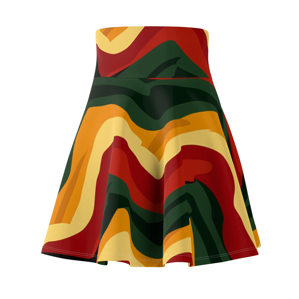 Women's Skater Skirt (AOP) - NGOWE STORE