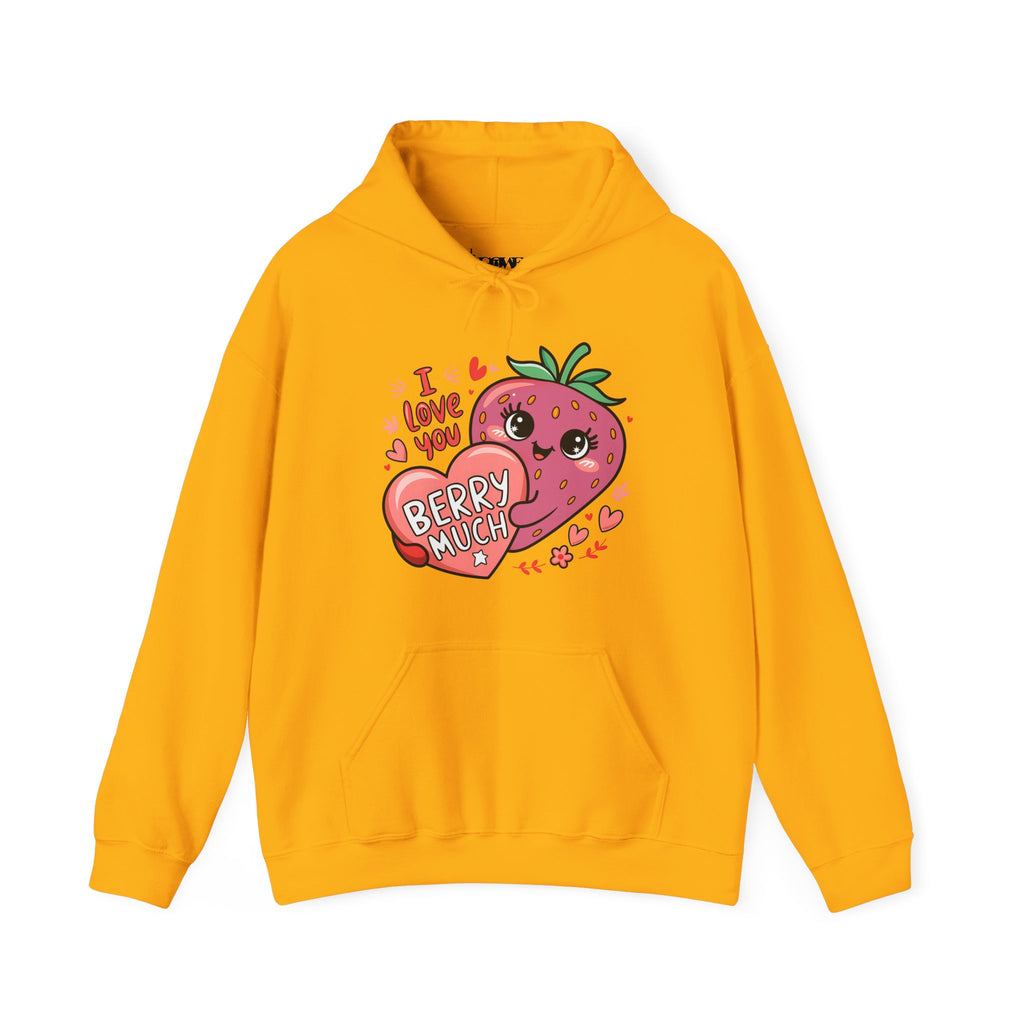 Love you Berry Much Unisex Heavy Blend™ Hooded Sweatshirt - NGOWE STORE