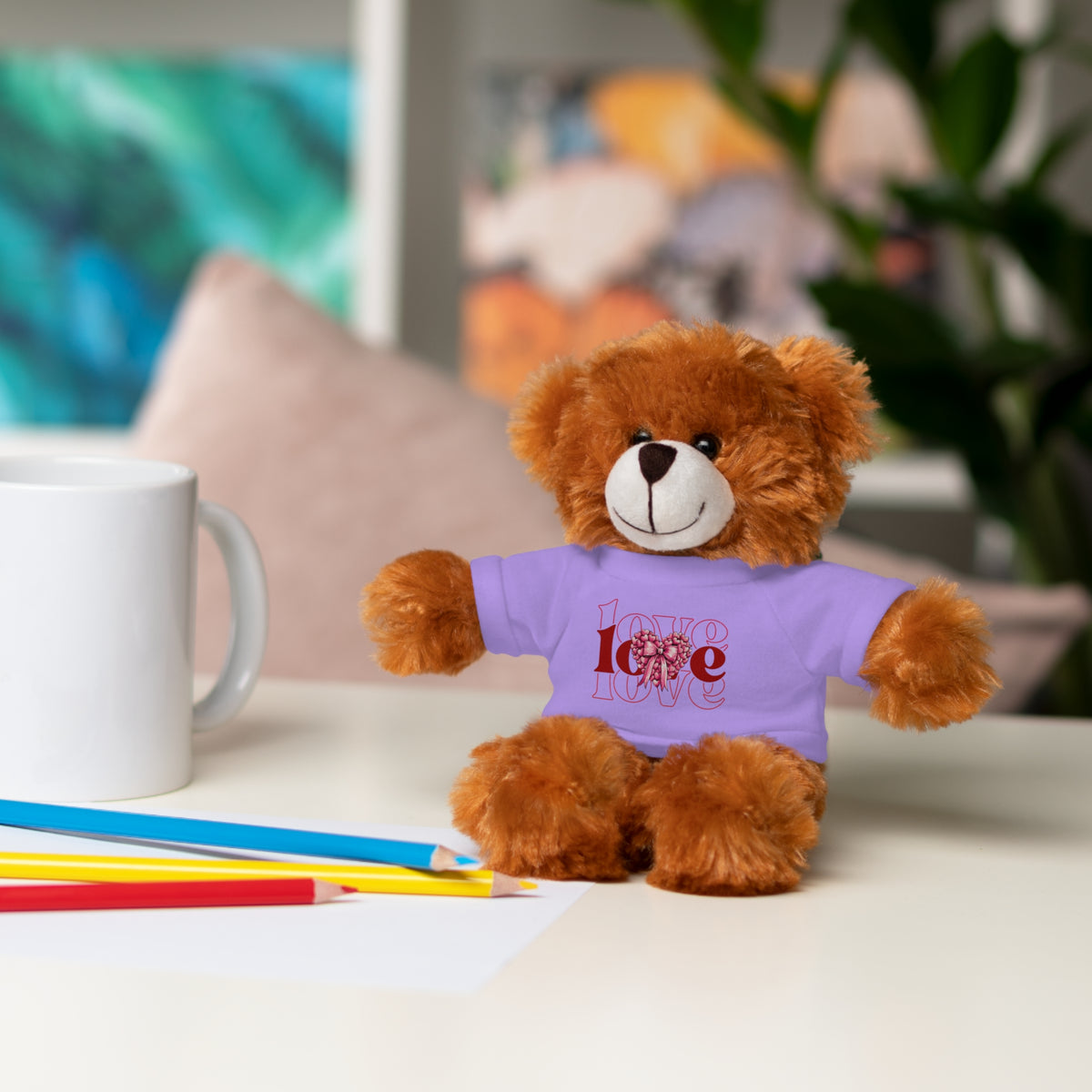 Lovers Stuffed Animals with Tee - NGOWE STORE