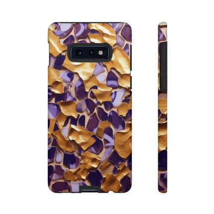 Gold and Purple Tough Cases