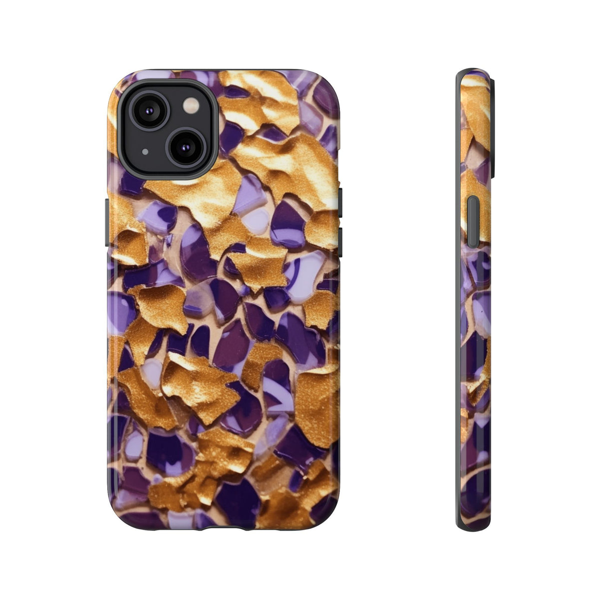 Gold and Purple Tough Cases - NGOWE STORE