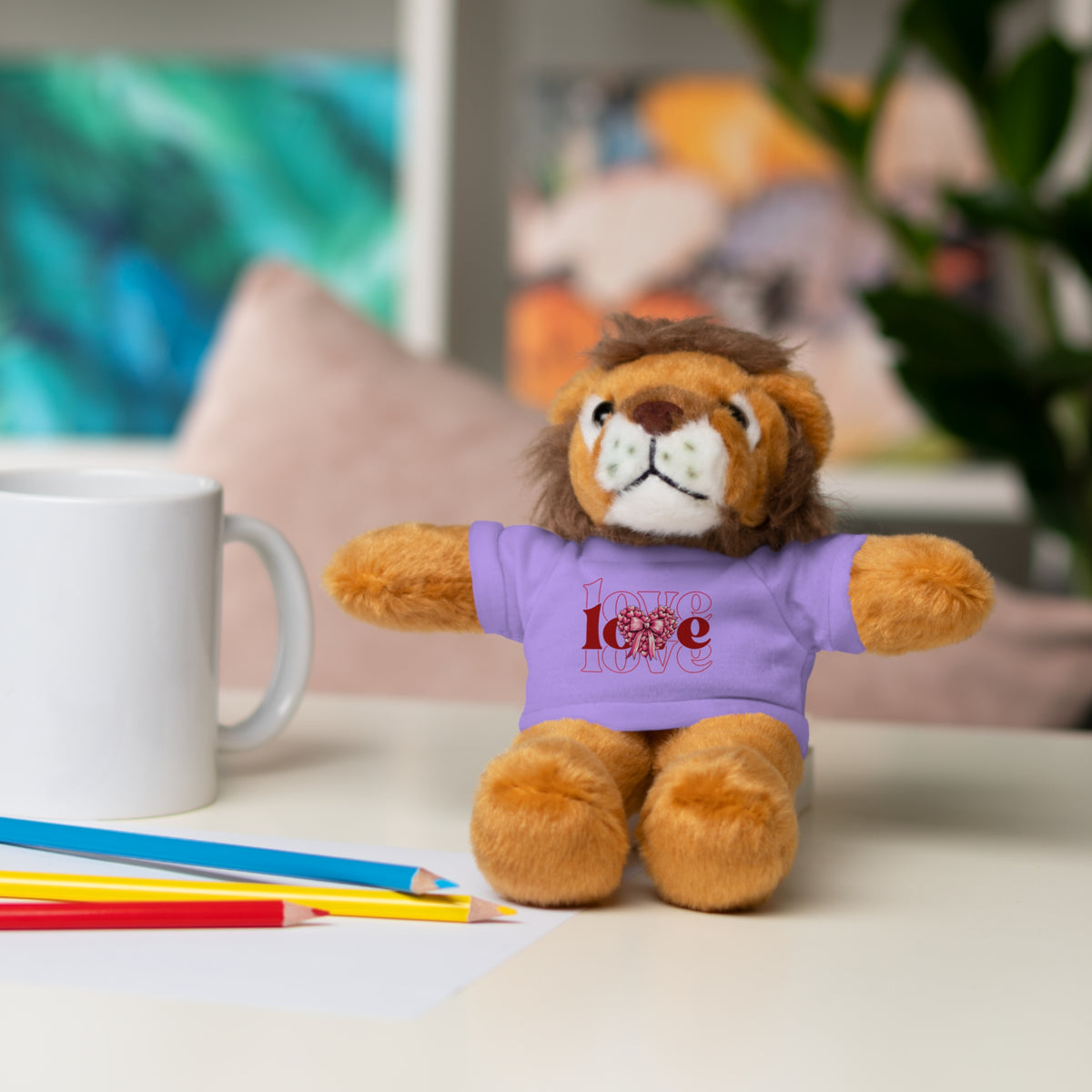 Lovers Stuffed Animals with Tee - NGOWE STORE