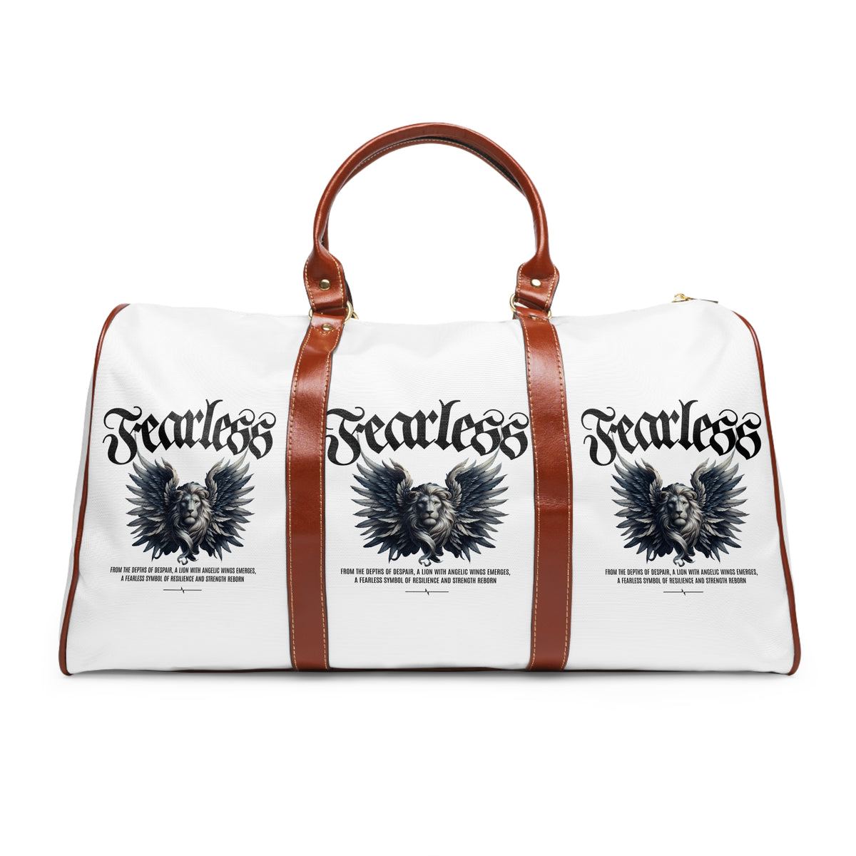 Fearless Lion Wings Waterproof Travel Bag - NGOWE STORE