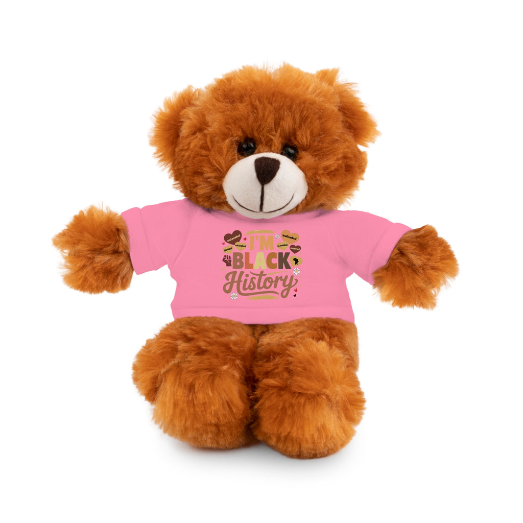 I'm Black History Stuffed Animals with Tee - NGOWE STORE