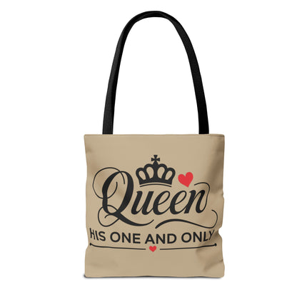 Queen His One and Only Tote Bag (AOP)