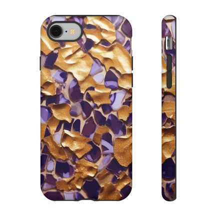 Gold and Purple Tough Cases