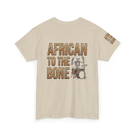 African to the Bone T-Shirt | AdeAde Original | Cultural Pride Unisex Tee | Soft Everyday Statement Shirt - NGOWE STORE