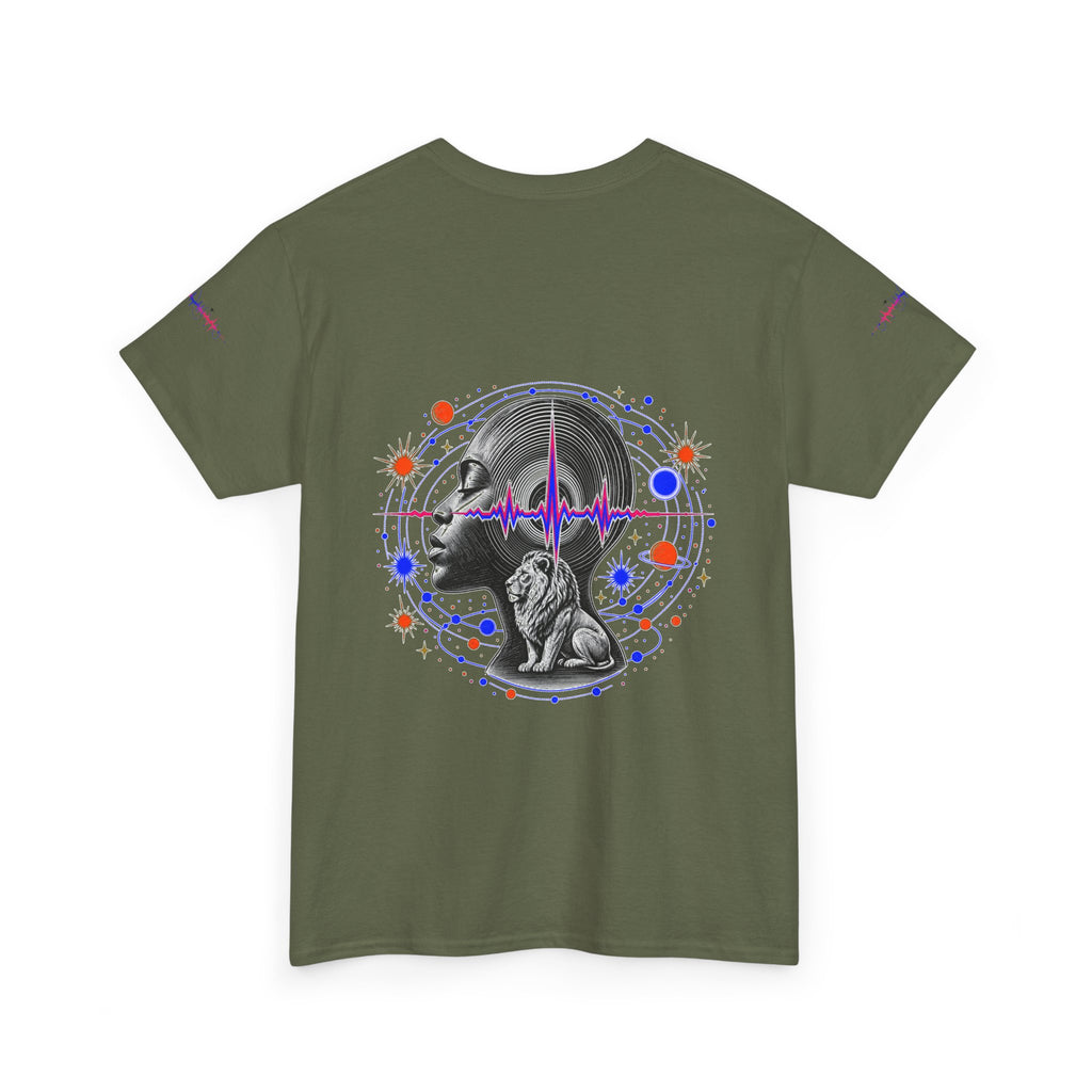 Fearless Frequency Graphic T-Shirt - Unisex Heavy Cotton Tee - NGOWE STORE