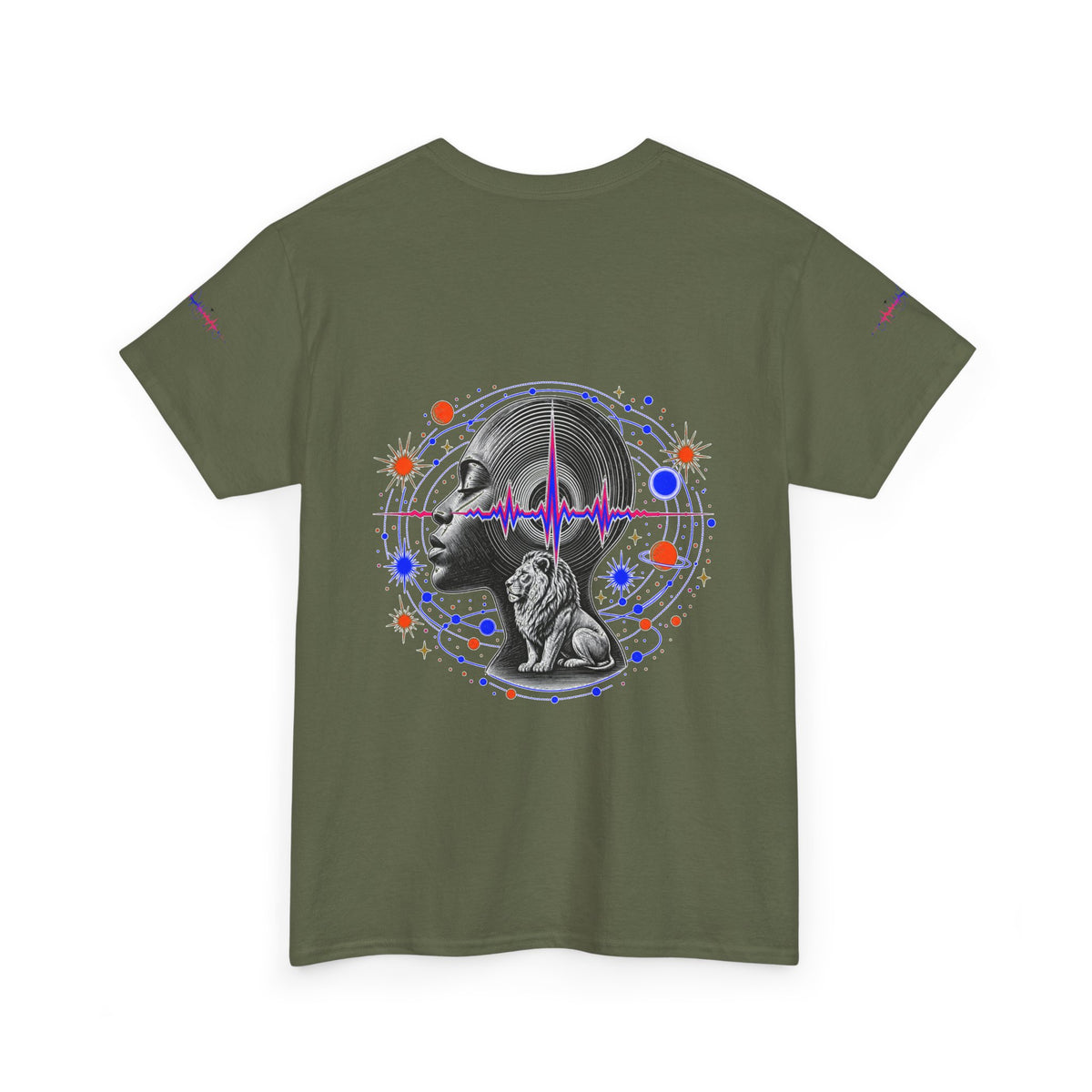 Fearless Frequency Graphic T-Shirt - Unisex Heavy Cotton Tee - NGOWE STORE