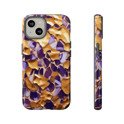 Gold and Purple Tough Cases