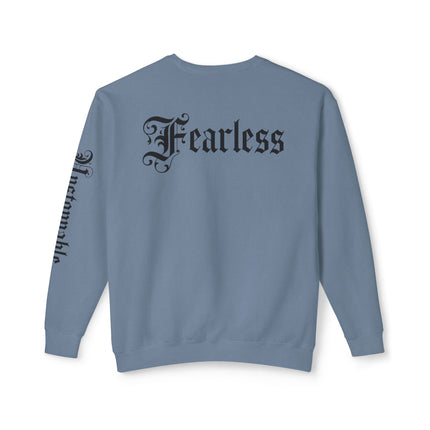 Fearless Statement AdeAde Crewneck Sweatshirt – White Edition Unisex Lightweight - NGOWE STORE