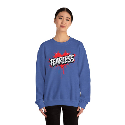 Fearless Love Unisex Heavy Blend™ Crewneck Sweatshirt - NGOWE STORE