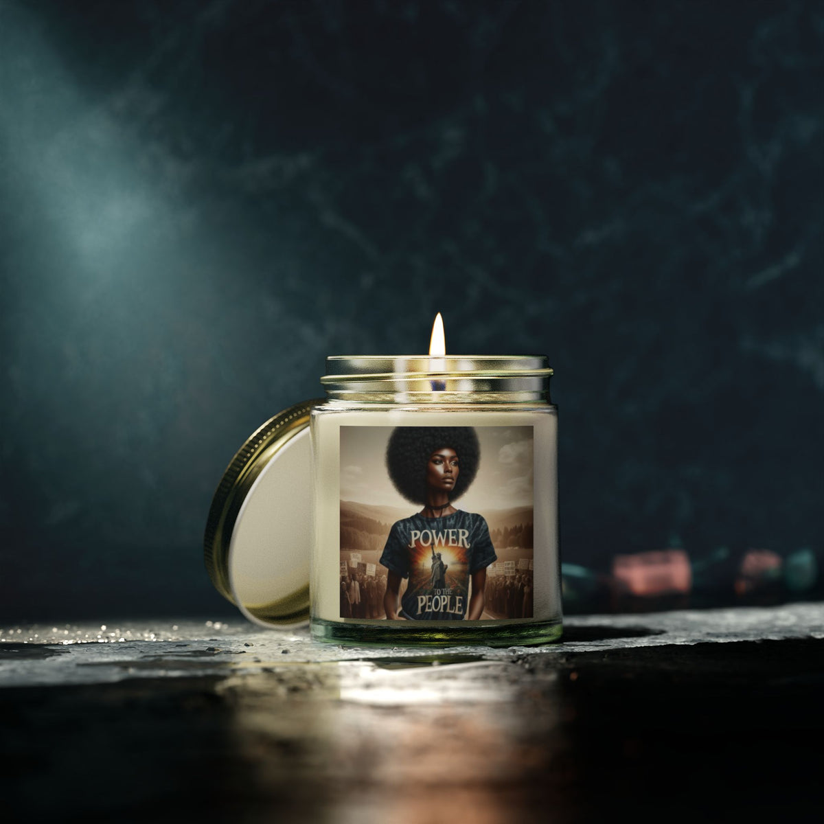 Scented Candles, Coconut Apricot Wax (4oz, 9oz) - NGOWE STORE