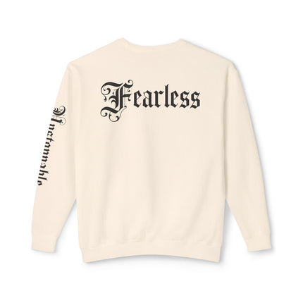 Fearless Statement AdeAde Crewneck Sweatshirt – White Edition Unisex Lightweight - NGOWE STORE