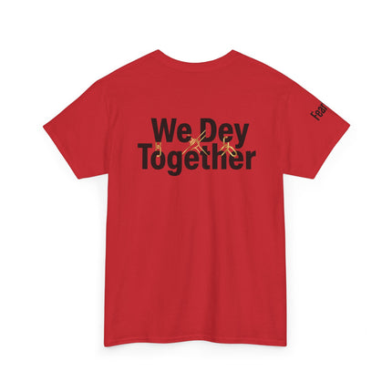 "AdeAde 'We Dey Together' Unisex T-Shirt | African Unity Community TeeUnisex Heavy Cotton Tee
