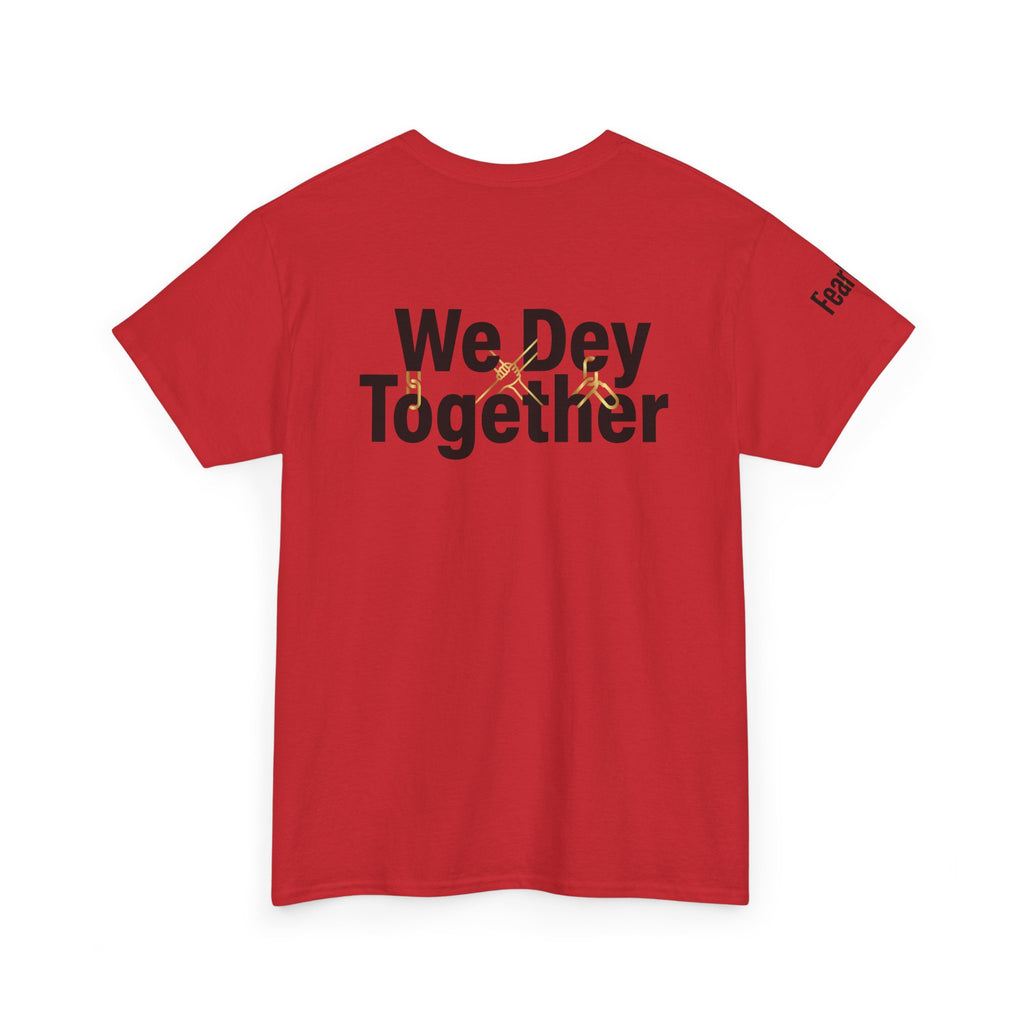 "AdeAde 'We Dey Together' Unisex T-Shirt | African Unity Community TeeUnisex Heavy Cotton Tee - NGOWE STORE