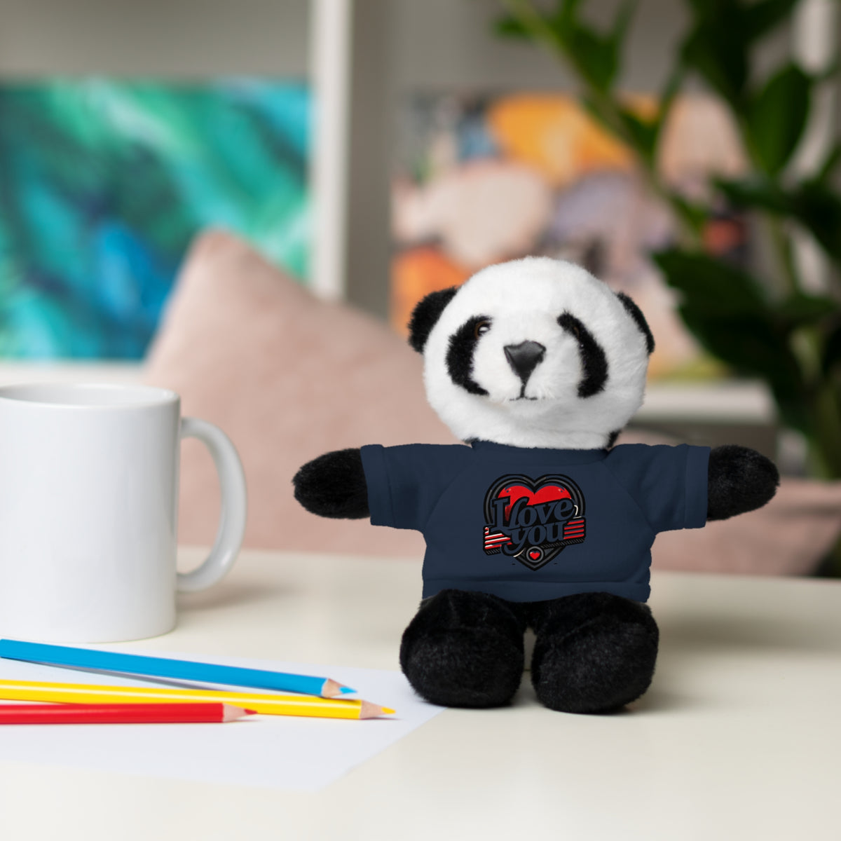 I Love You Stuffed Animals with Tee - NGOWE STORE