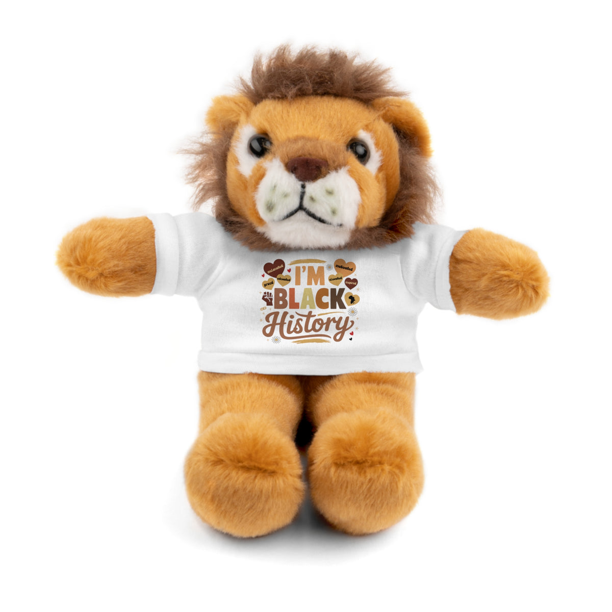 I'm Black History Stuffed Animals with Tee - NGOWE STORE