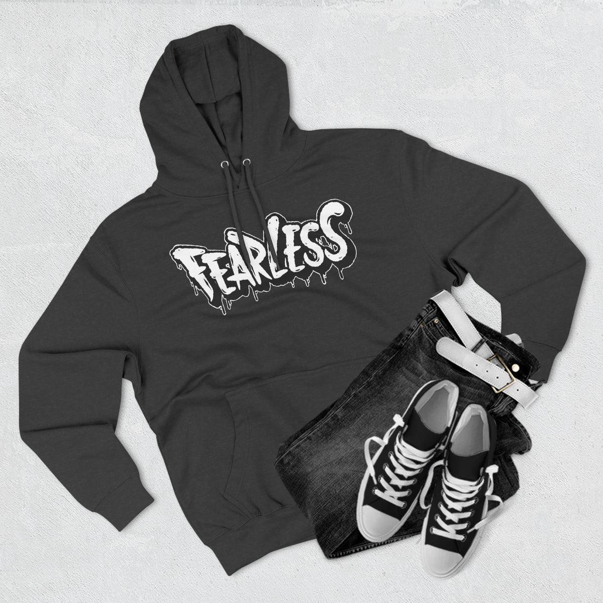 Fearless Warriors For Change Three-Panel Fleece Hoodie - NGOWE STORE
