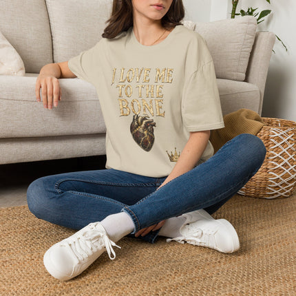 LOVE ME TO THE BONE™ Unisex Softstyle T-Shirt | FIRE 6 RED™