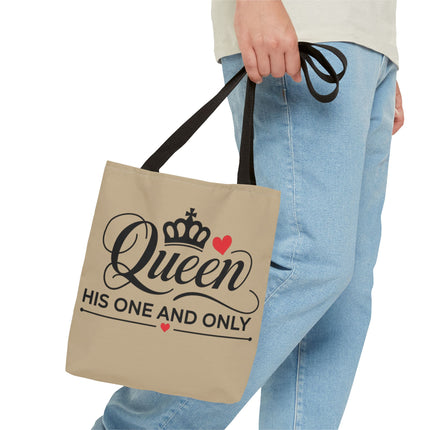 Queen His One and Only Tote Bag (AOP)