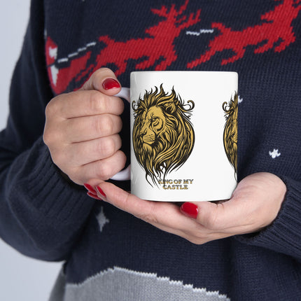 King Of The Jungle Ceramic Mug 11oz - NGOWE STORE