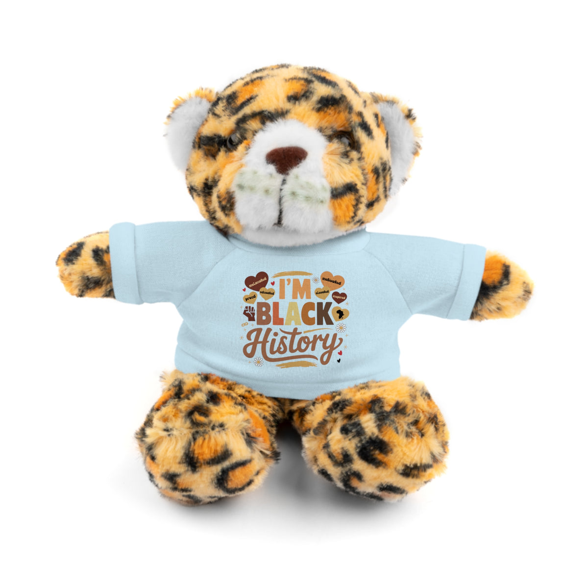 I'm Black History Stuffed Animals with Tee - NGOWE STORE