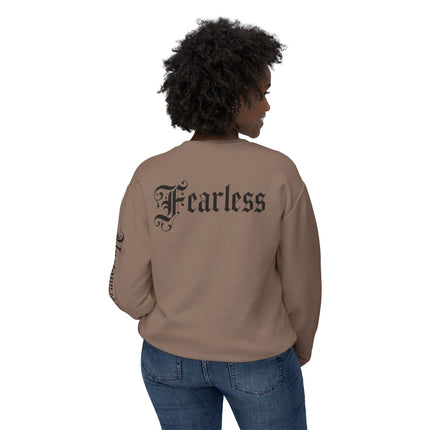 Fearless Statement AdeAde Crewneck Sweatshirt – White Edition Unisex Lightweight - NGOWE STORE