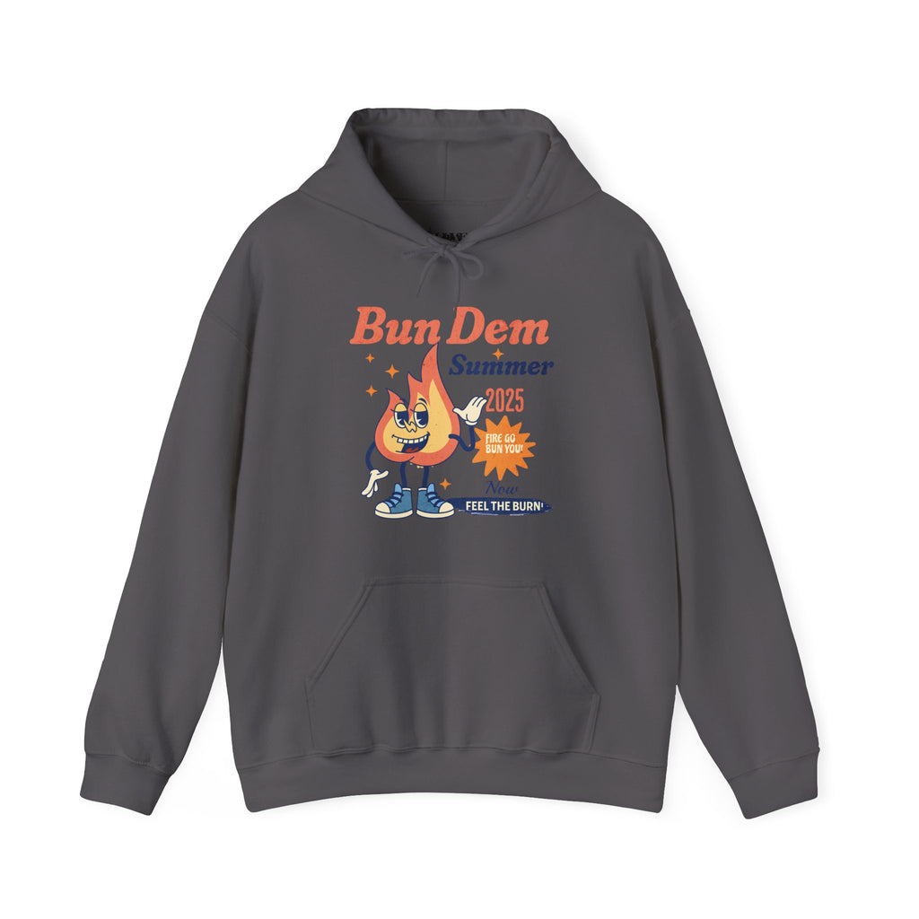 Bun Dem Summer Hoodie - Unisex Heavy Blend™ Sweatshirt, Chill Vibe, Perfect for Summer Parties, Gifts, Casual Wear, Streetwear - NGOWE STORE