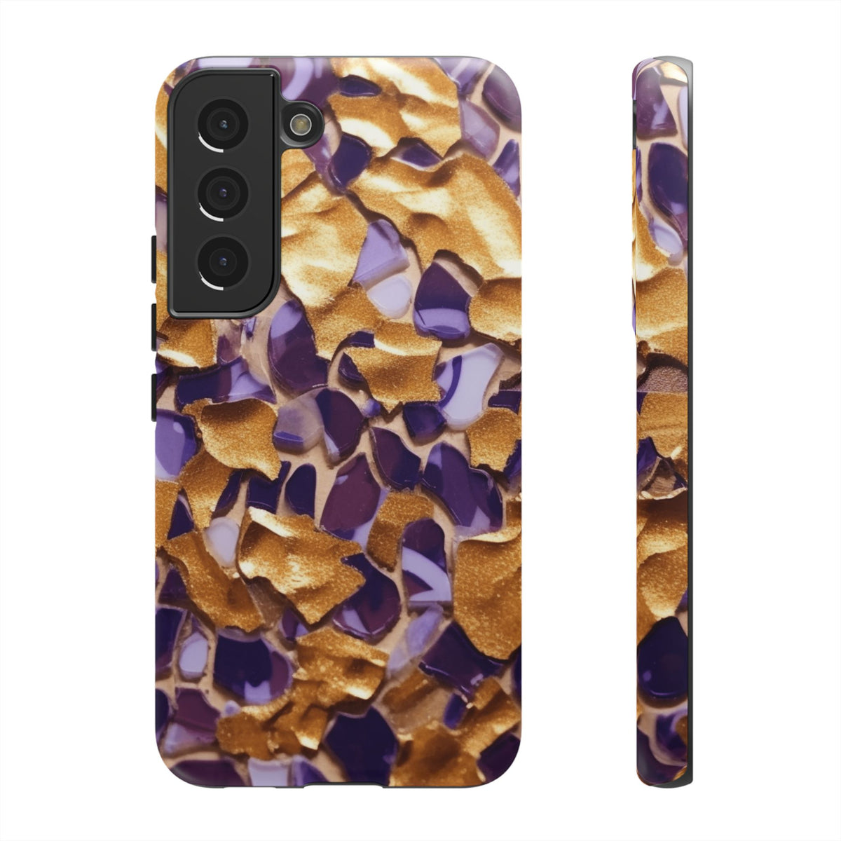 Gold and Purple Tough Cases - NGOWE STORE