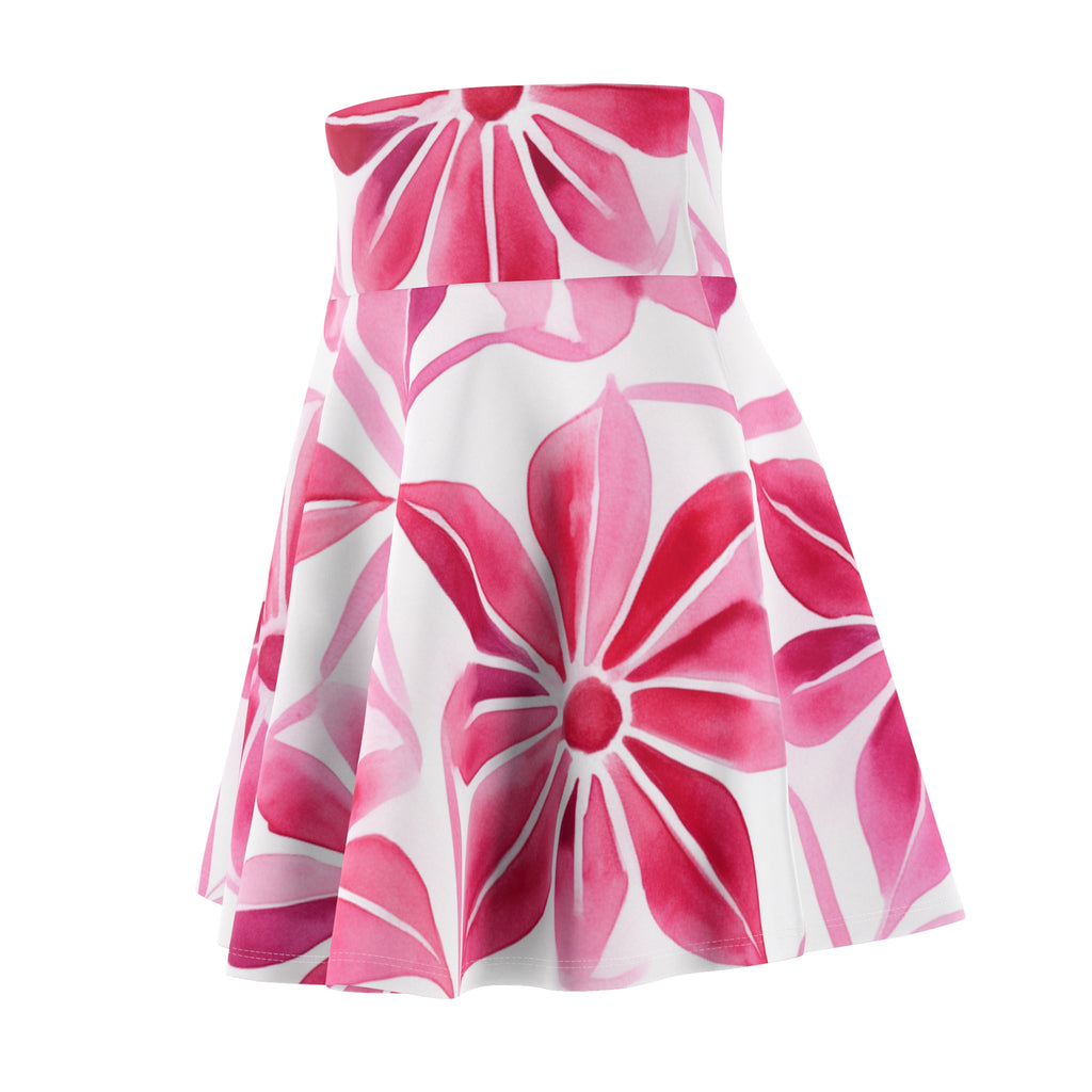 60s-70s  Women's Skater Skirt (AOP) - NGOWE STORE