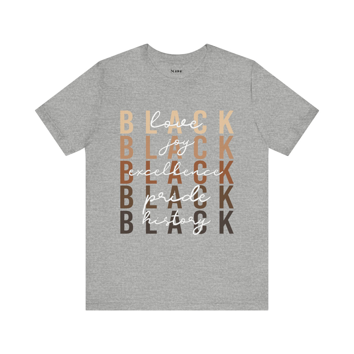 Black Pride Unisex Jersey Short Sleeve Tee - NGOWE STORE
