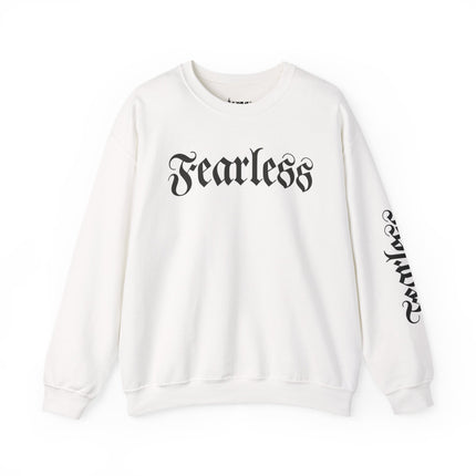 Fearless Lion Angel Unisex Heavy Blend™ Crewneck Sweatshirt