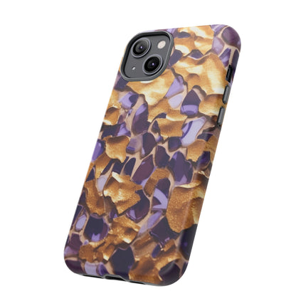 Gold and Purple Tough Cases