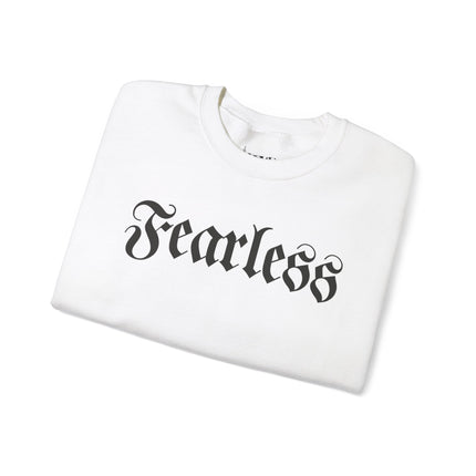 Fearless Lion Angel Unisex Heavy Blend™ Crewneck Sweatshirt