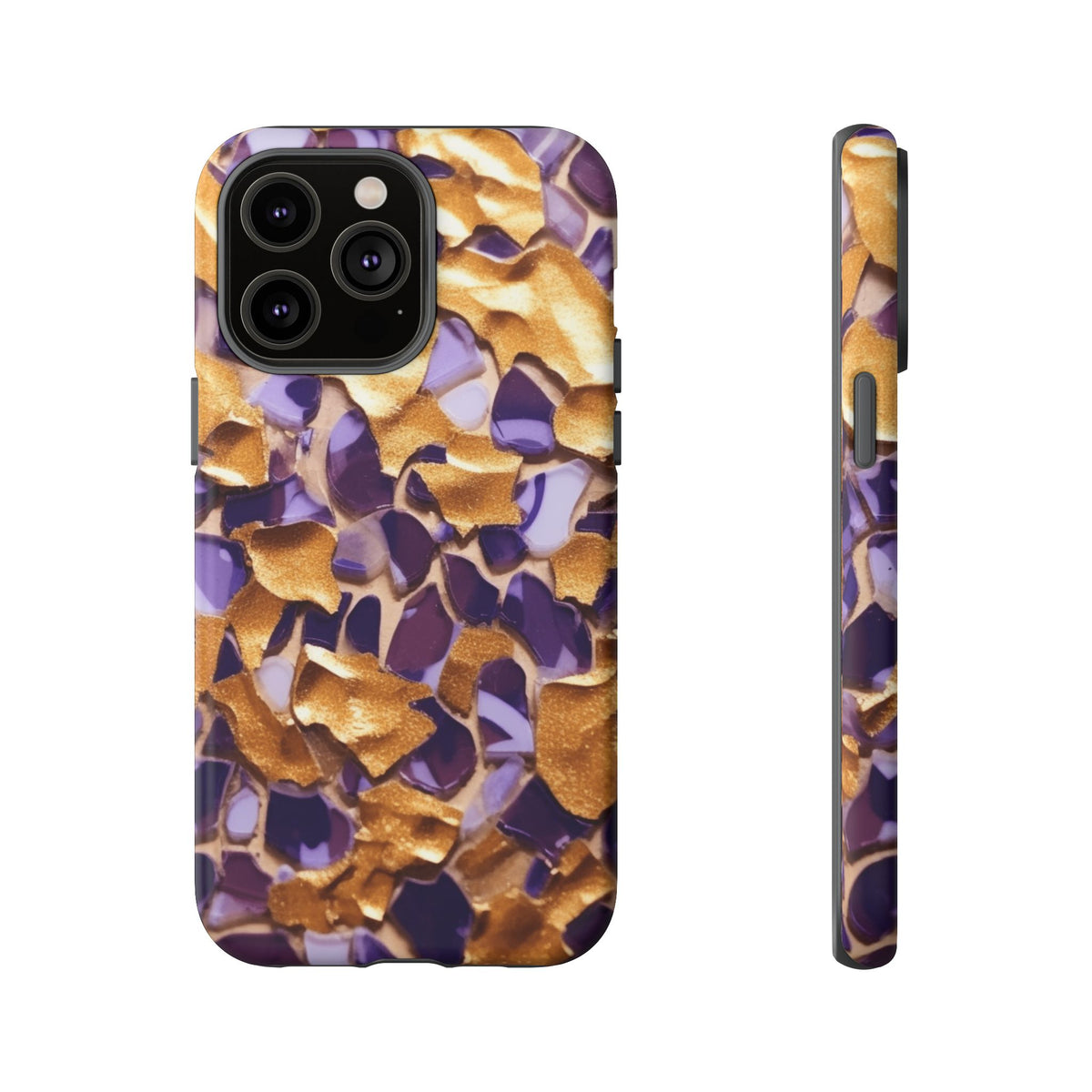 Gold and Purple Tough Cases - NGOWE STORE