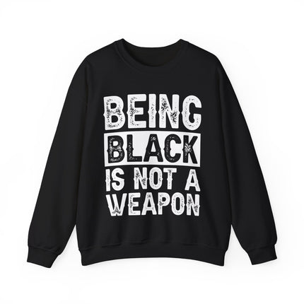 Positive Black Quote Unisex Heavy Blend™ Crewneck Sweatshirt - NGOWE STORE