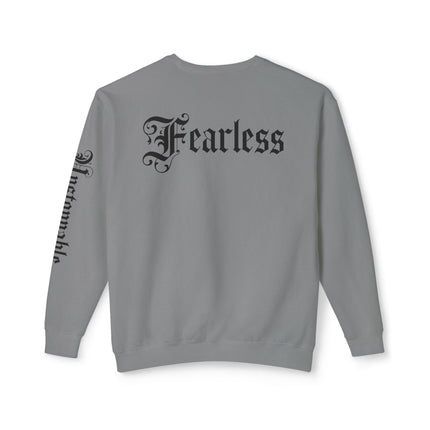 Fearless Statement AdeAde Crewneck Sweatshirt – White Edition Unisex Lightweight - NGOWE STORE