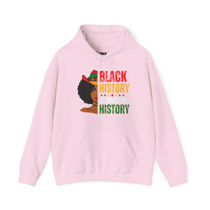 Black History is American History Unisex Heavy Blend™ Hooded Sweatshirt