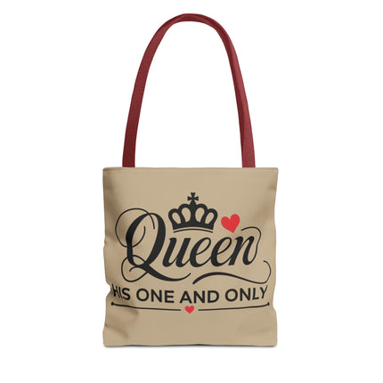 Queen His One and Only Tote Bag (AOP)