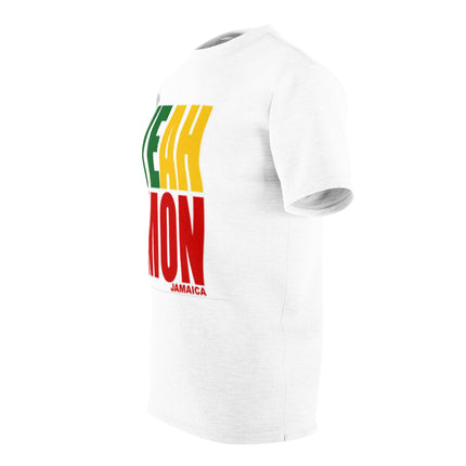 Jamaican Vibes Unisex Cut & Sew Tee (AOP)