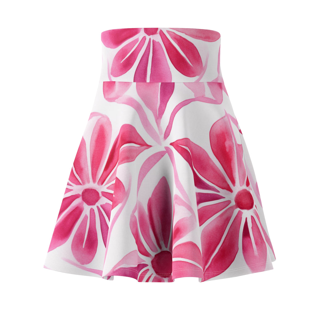60s-70s  Women's Skater Skirt (AOP) - NGOWE STORE