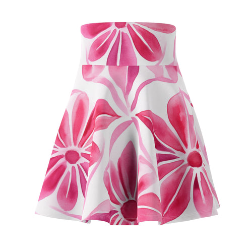 60s-70s  Women's Skater Skirt (AOP) - NGOWE STORE