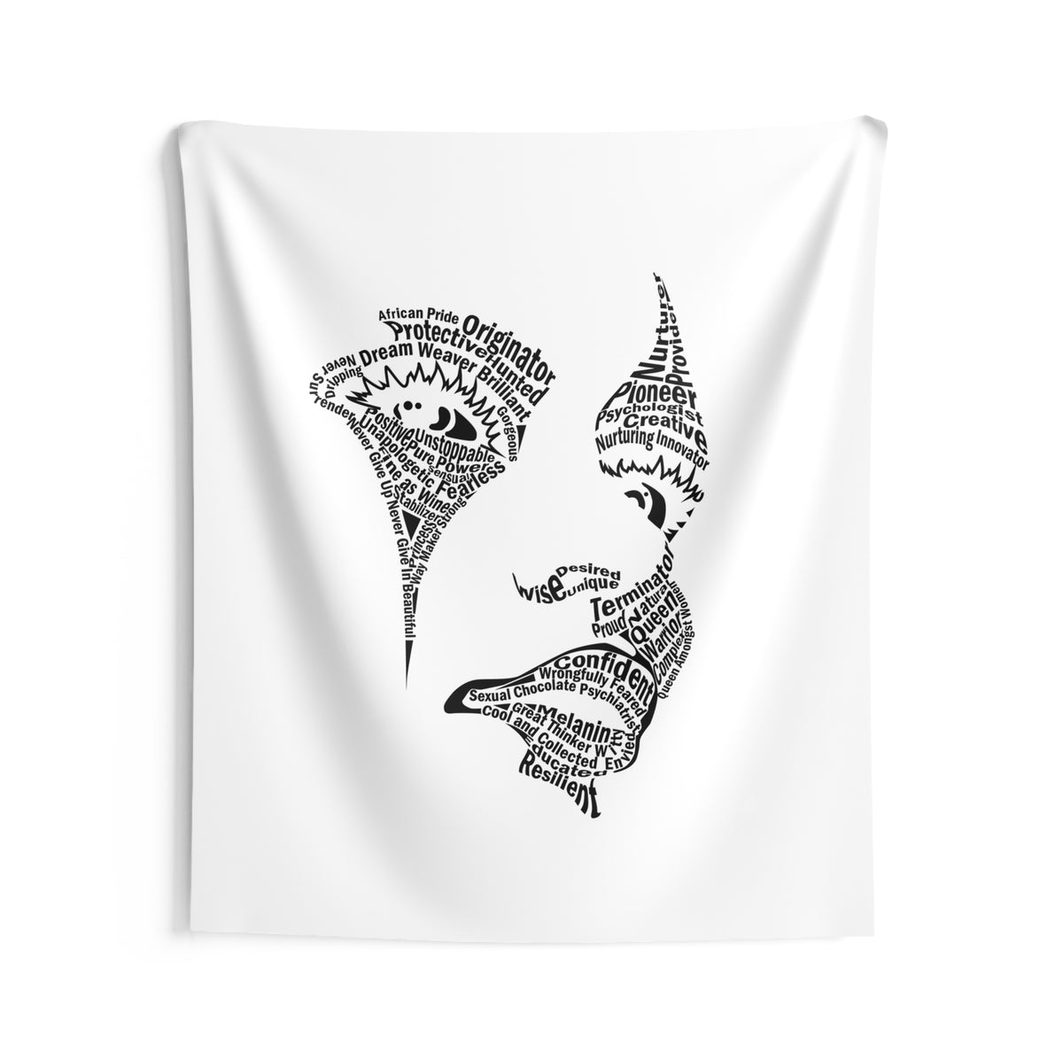 Word Art Indoor Wall Tapestries - NGOWE STORE